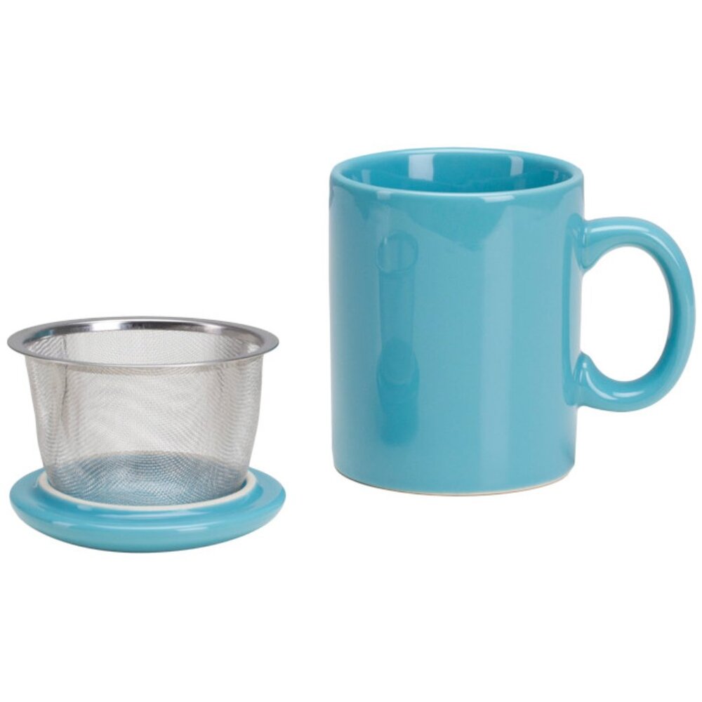 Infuser Mug with Lid - NEW IN BOX! - Omniware Teaz Cafe Mug